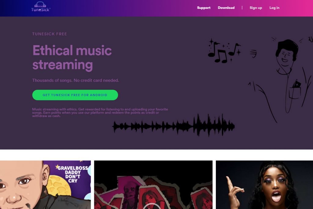 TuneSick Web