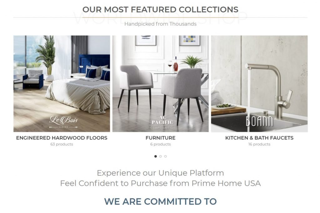 prime home usa product